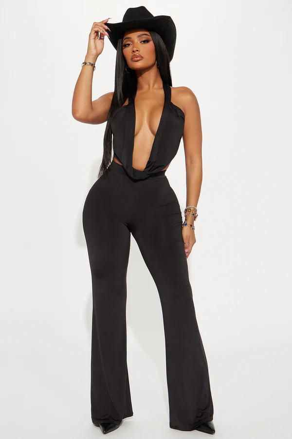 Party In Vegas Pant Set - Black2