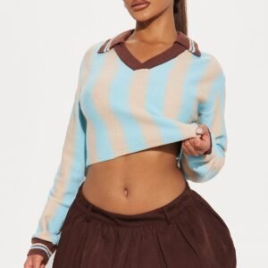 Catch Me Off Guard Striped Sweater