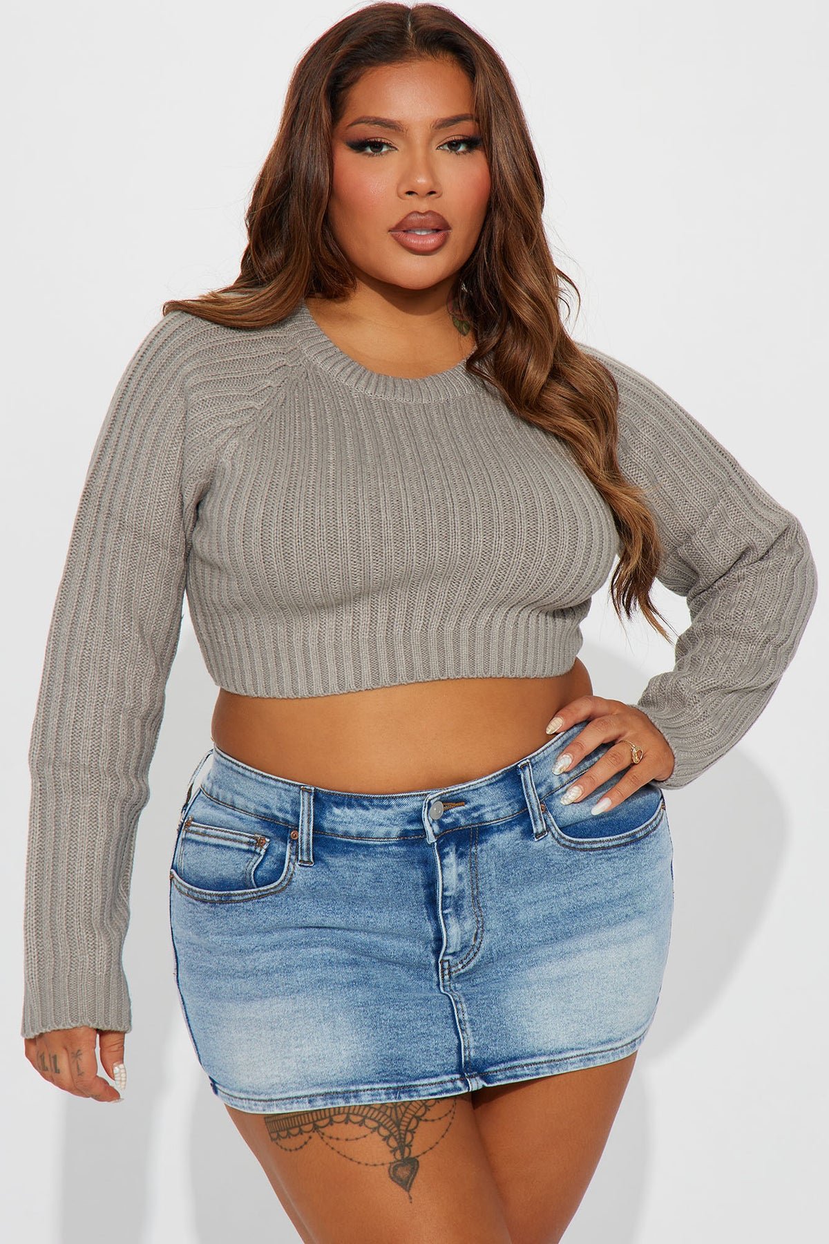 The Ultimate Staple Sweater - Grey 4