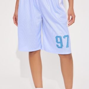 Touchdown Jersey Mesh Short LightBlue